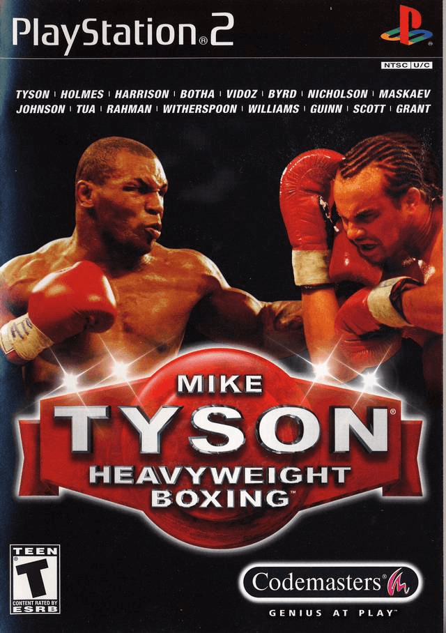 Mike Tyson Boxing box art for Playstation 2